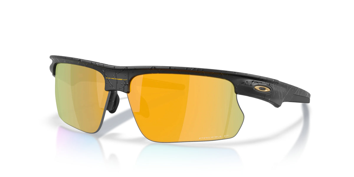 Oakley OO9400 940030 Noir mat splatter - vue trois-quarts