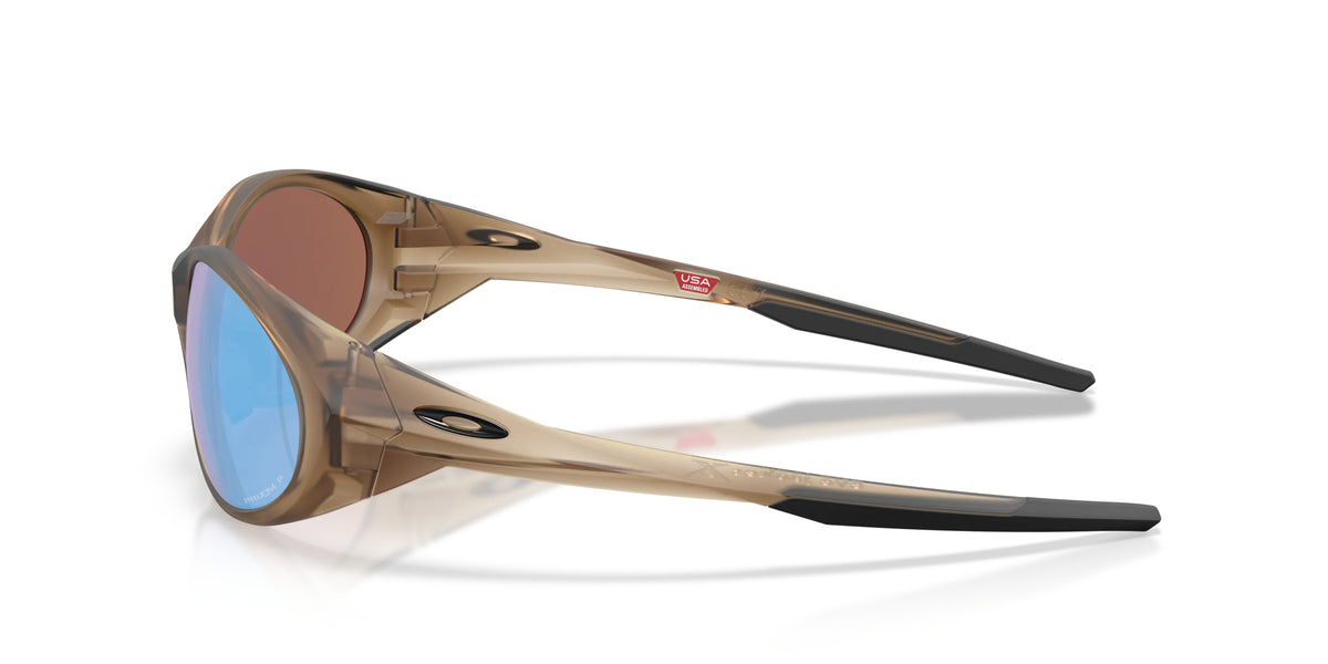 Oakley OO9438 943845 Marron smoke mat - vue de côté