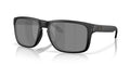 Oakley OO9487 948702 Noir mat - vue trois-quarts