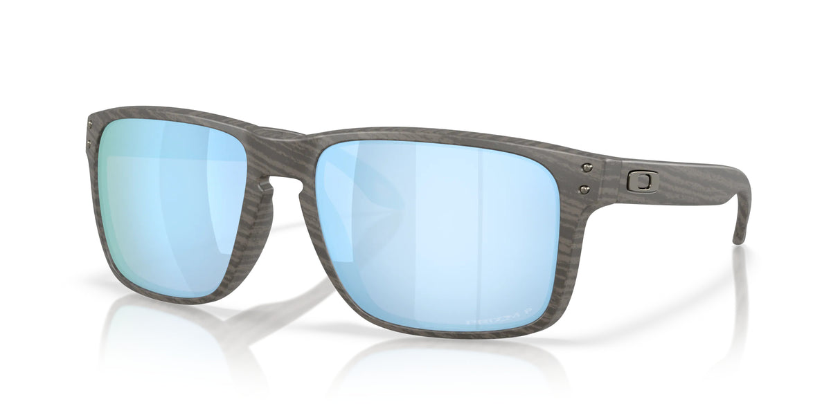 Oakley OO9487 948704 Woodgrain - vue trois-quarts
