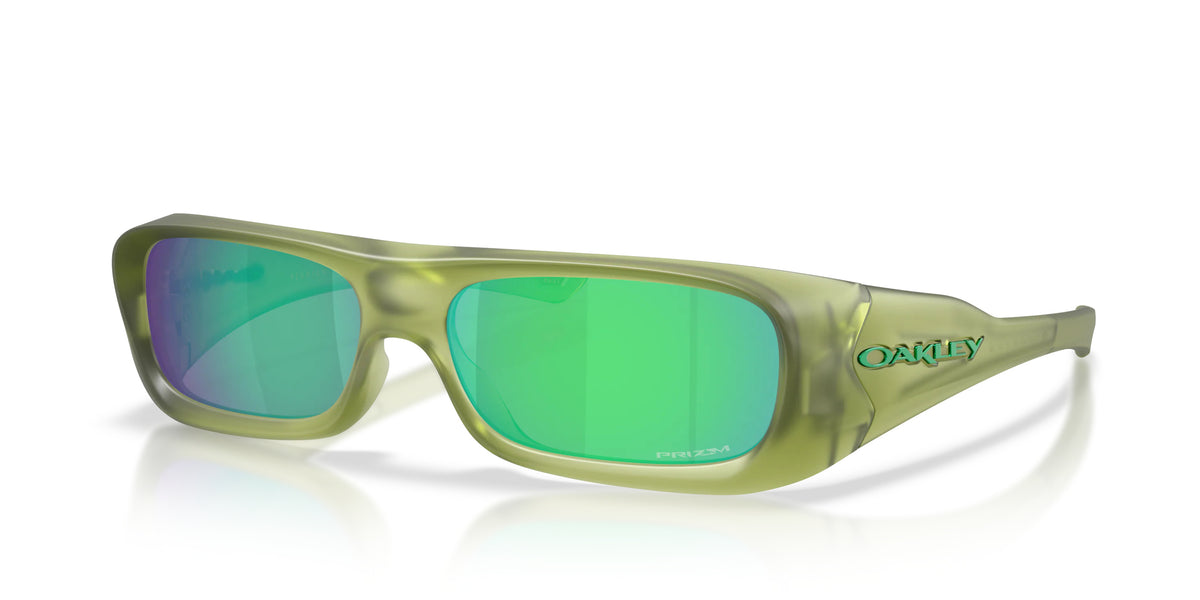 Oakley OO9520 952004 Mat transparent fern - vue trois-quarts