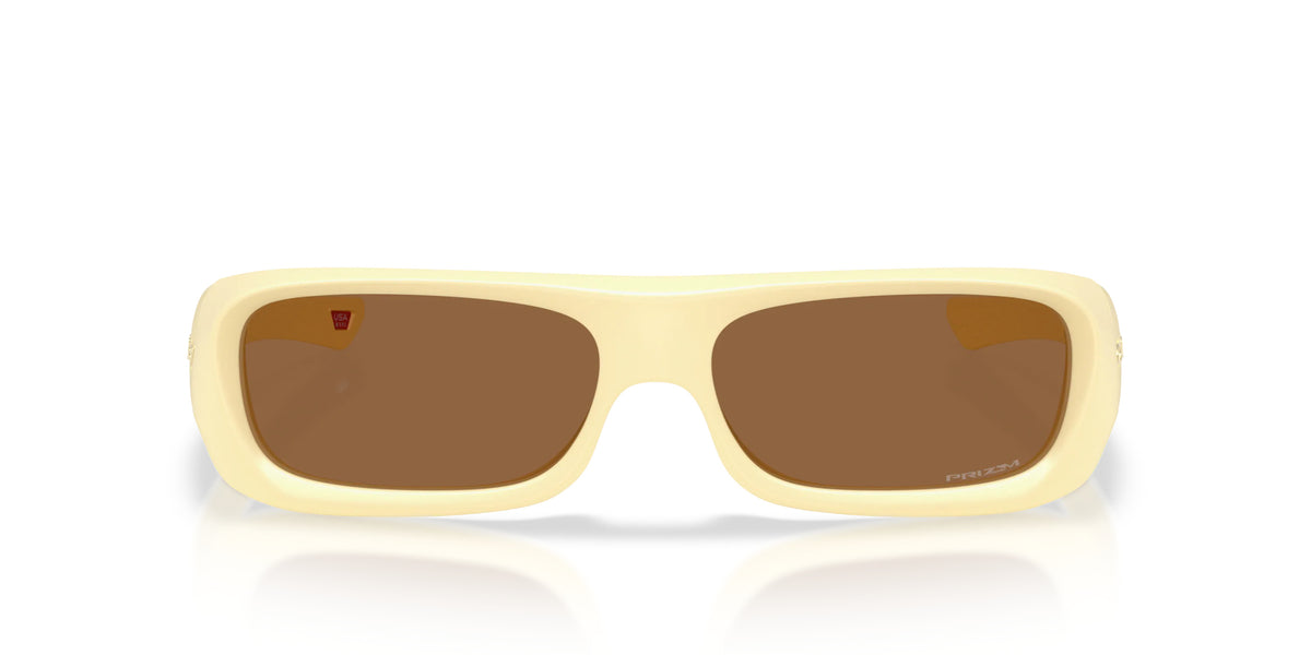 Oakley OO9520 952006 Mat jaune milkshake - vue de face
