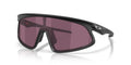 Oakley OO9524D 952402 Noir mat - vue trois-quarts