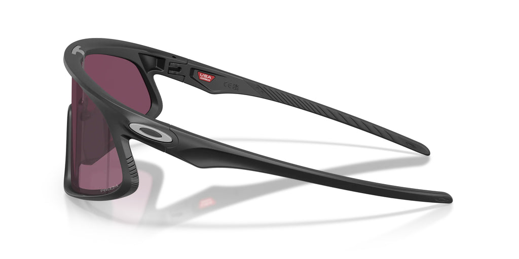 Oakley OO9524D 952402 Noir mat - vue de côté