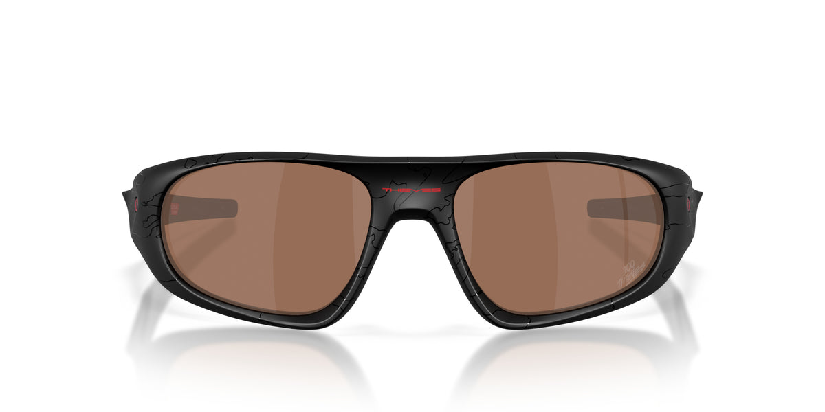 Oakley OO9528 952808 100t mat noir - vue de face