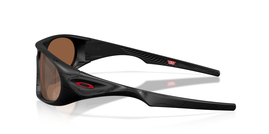 Oakley OO9528 952808 100t mat noir - vue de côté