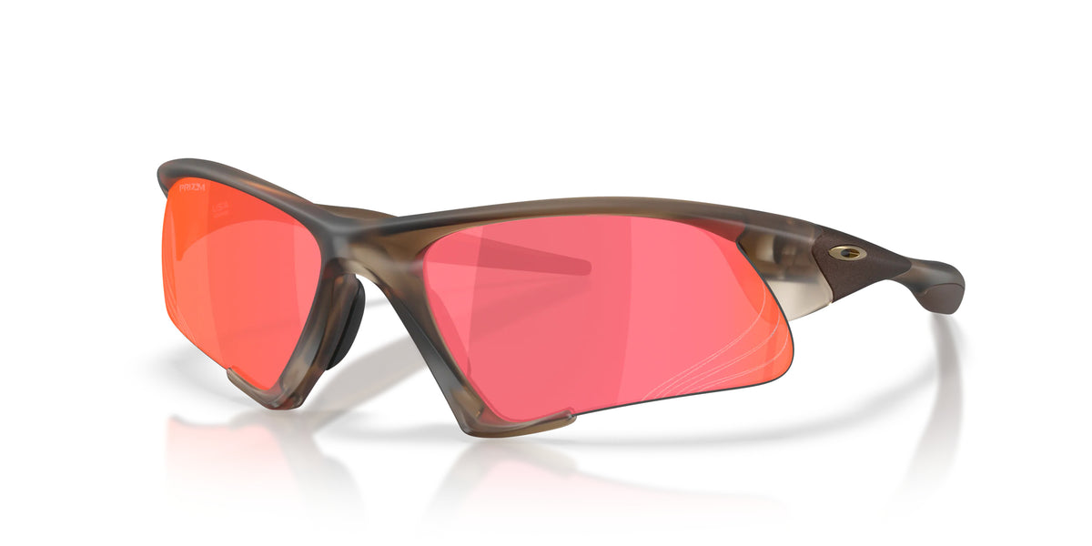 Oakley OO9532 953210 Marron smoke mat - vue trois-quarts