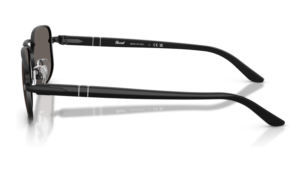 Persol PO1027S 1078B1 Noir semi-brillant - vue de côté