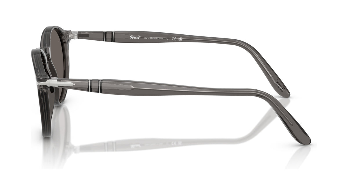 Persol PO3092SM 1196B1 Gris transparent - vue de côté