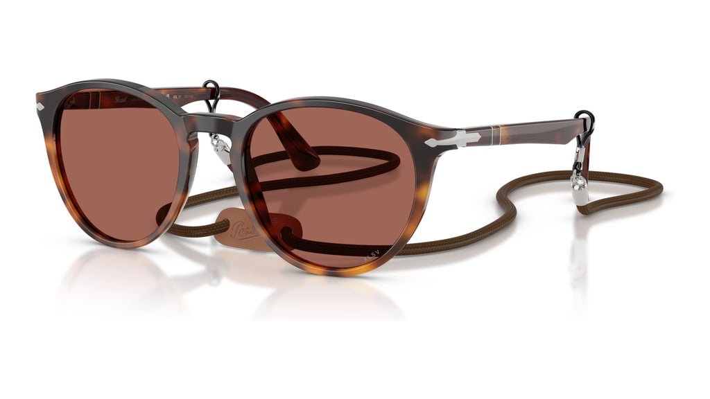 Persol PO3152S 1160C5 Écaille brune dégradée - vue trois-quarts