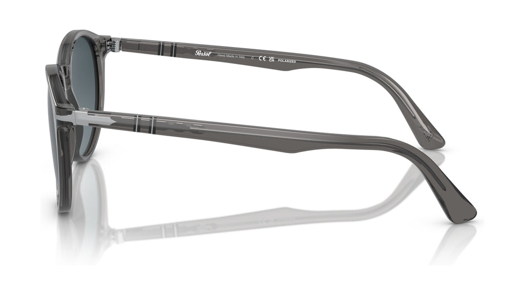 Persol PO3152S 1196S3 Gris transparent - vue de côté