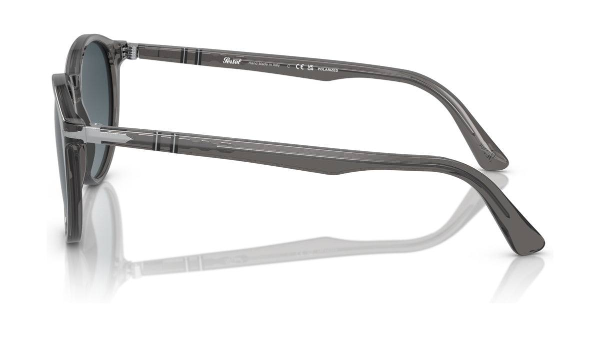 Persol PO3152S 1196S3 Gris transparent - vue de côté