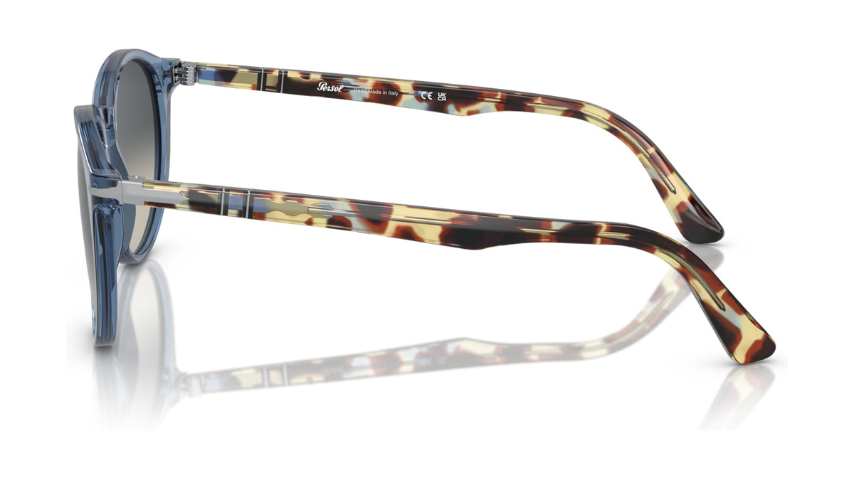 Persol PO3152S 120271 Bleu marine transparent - vue de côté