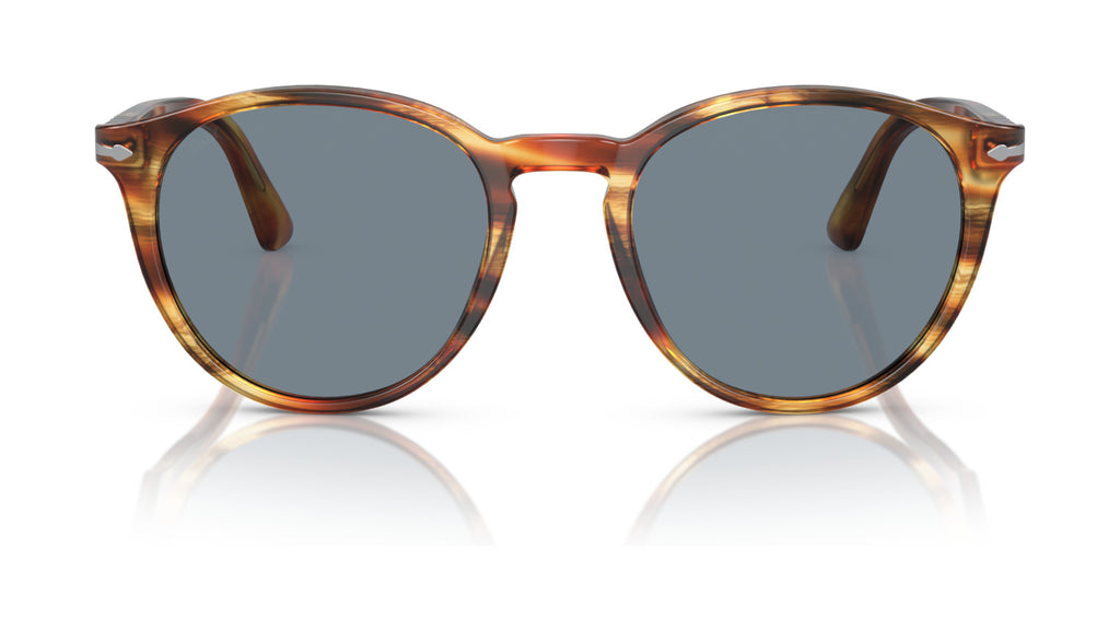 Persol PO3152S 904356 Jaune rayé Marron - vue de face