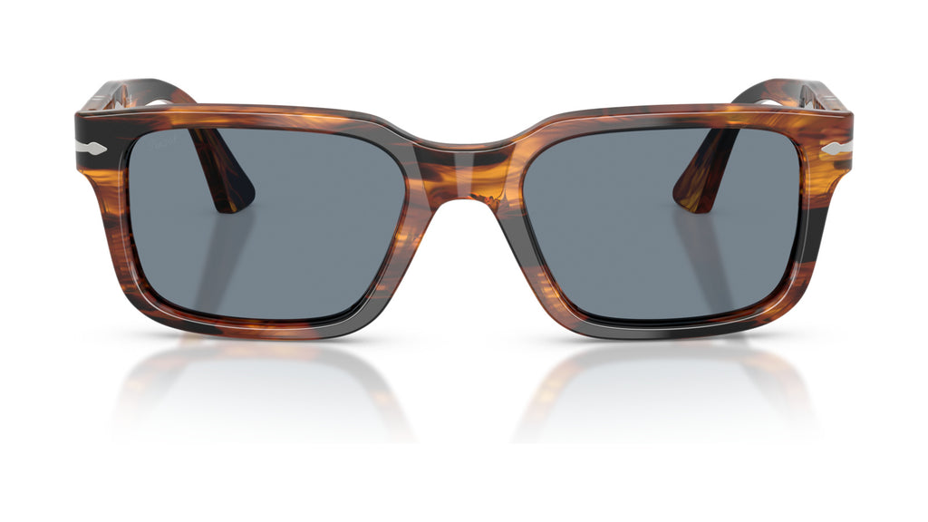 Persol PO3272S 123556 Noir et marron rayés - vue de face
