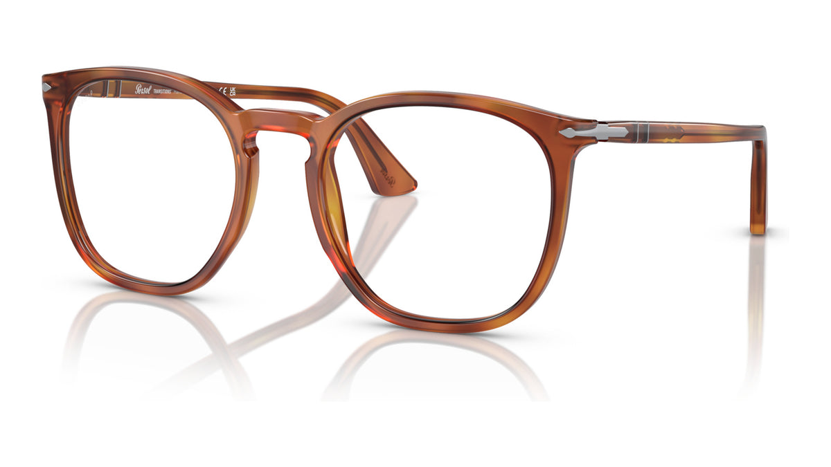 Persol PO3316S 96/GJ Terre de Sienne - vue trois-quarts