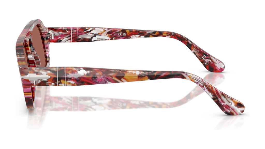 Persol PO3369S 1220H2 Cyclamen/kaki - vue de côté