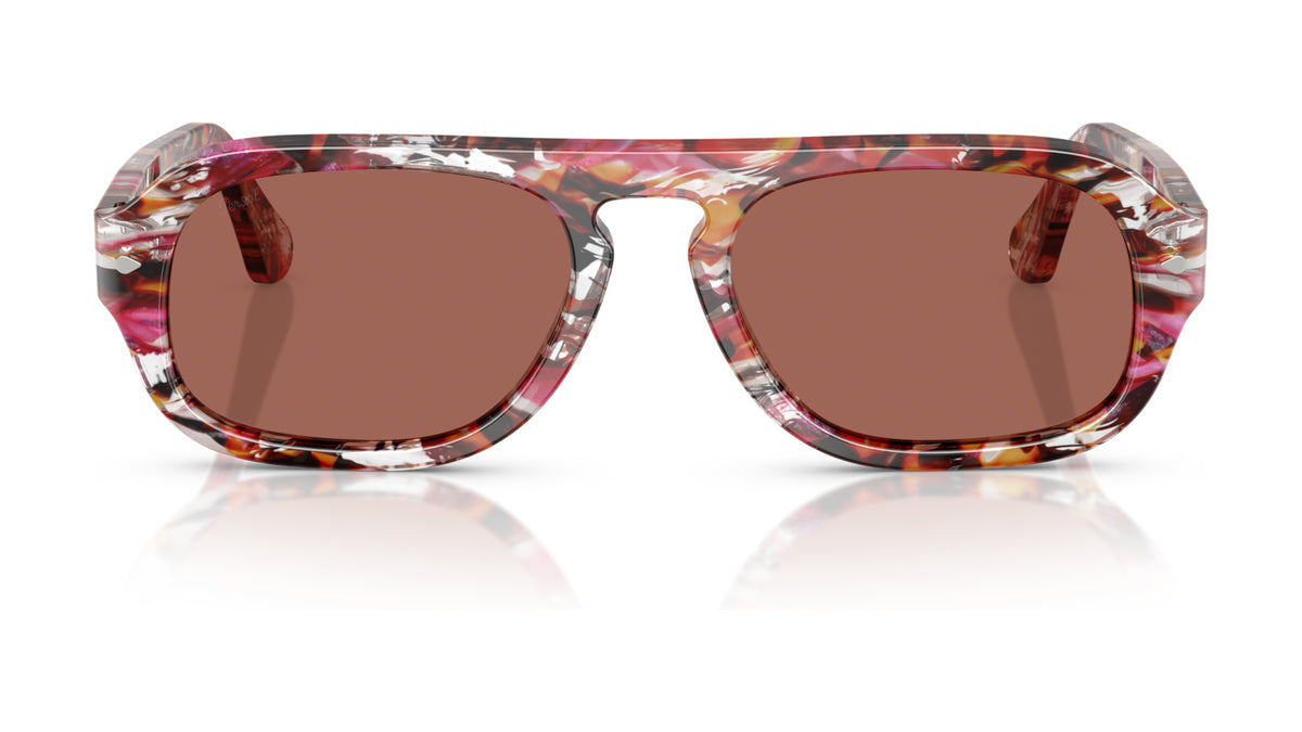 Persol PO3369S 1220H2 Cyclamen/kaki - vue de face