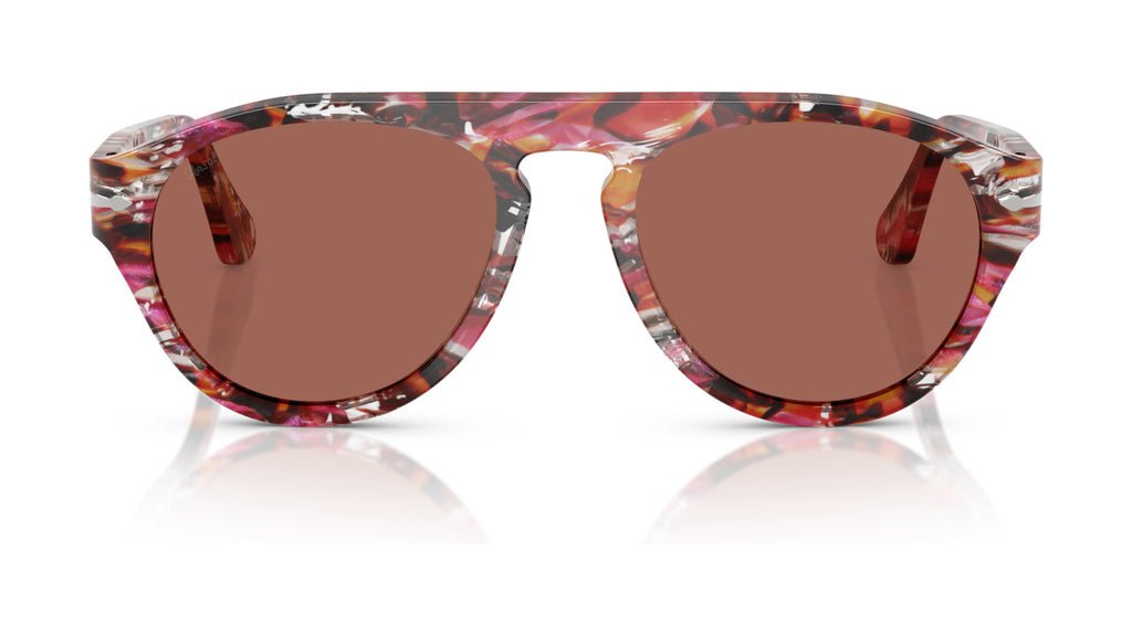 Persol PO3370S 1220H2 Cyclamen/kaki - vue de face