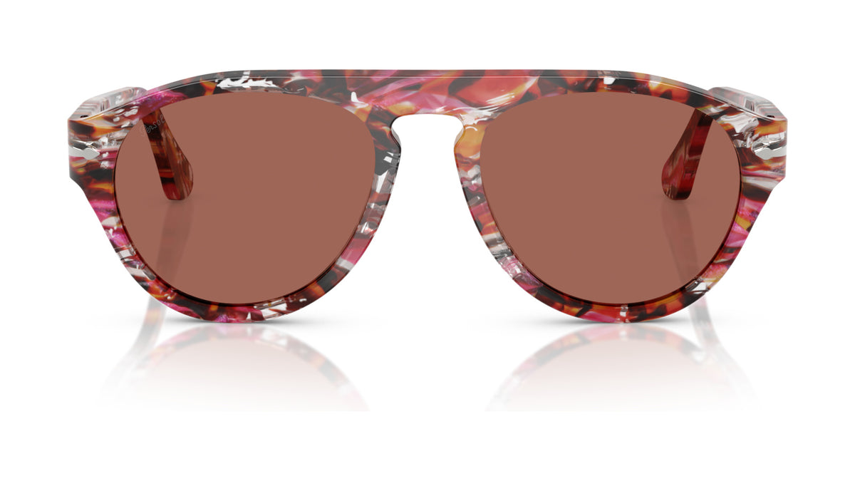 Persol PO3370S 1220H2 Cyclamen/kaki - vue de face