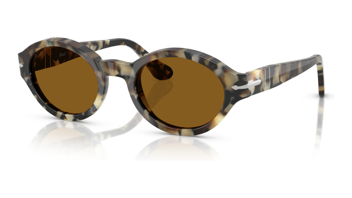 Persol PO3378S 107133 Écaille marron - vue trois-quarts