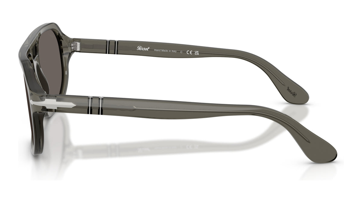 Persol PO3393S 1103B1 Gris transparent - vue de côté