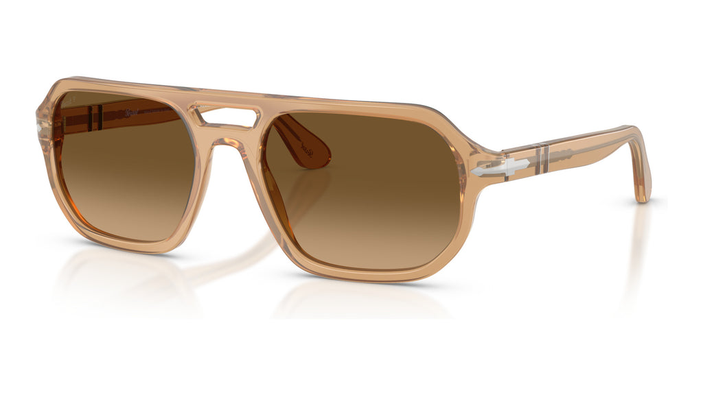 Persol PO3393S 1169M2 Beige opalescent - vue trois-quarts