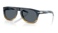 Persol PO3401S 1245R5 Bleu sable rayé - vue trois-quarts