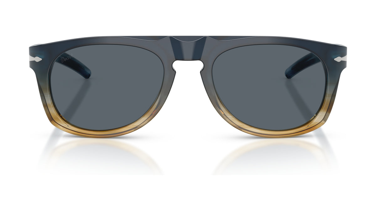 Persol PO3401S 1245R5 Bleu sable rayé - vue de face
