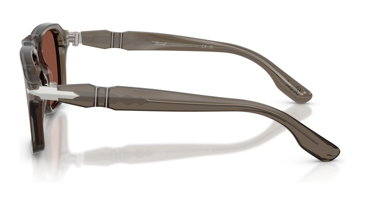 Persol PO8002S 1103C5 Gris opalin - vue de côté