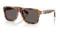 Persol PO8002S 1243B1 Havane jaune laiteux - vue trois-quarts