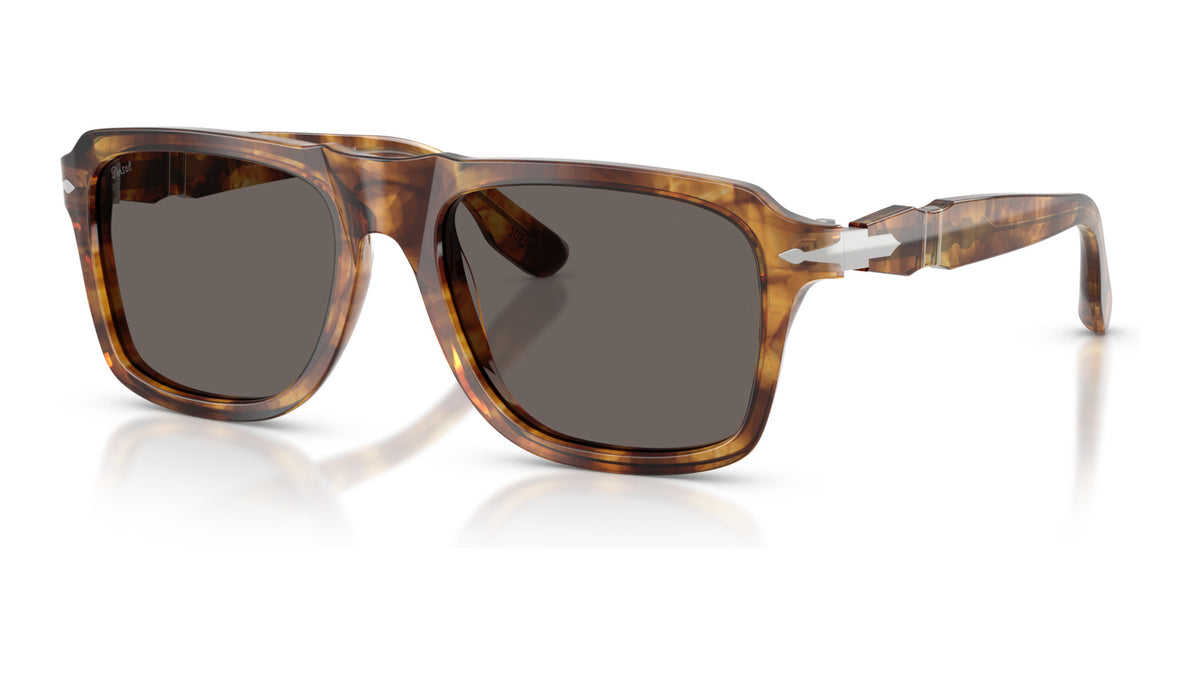 Persol PO8002S 1243B1 Havane jaune laiteux - vue trois-quarts