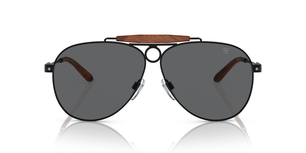 Ralph Lauren RL7078 9304B1 Noir semi-mat - vue de face