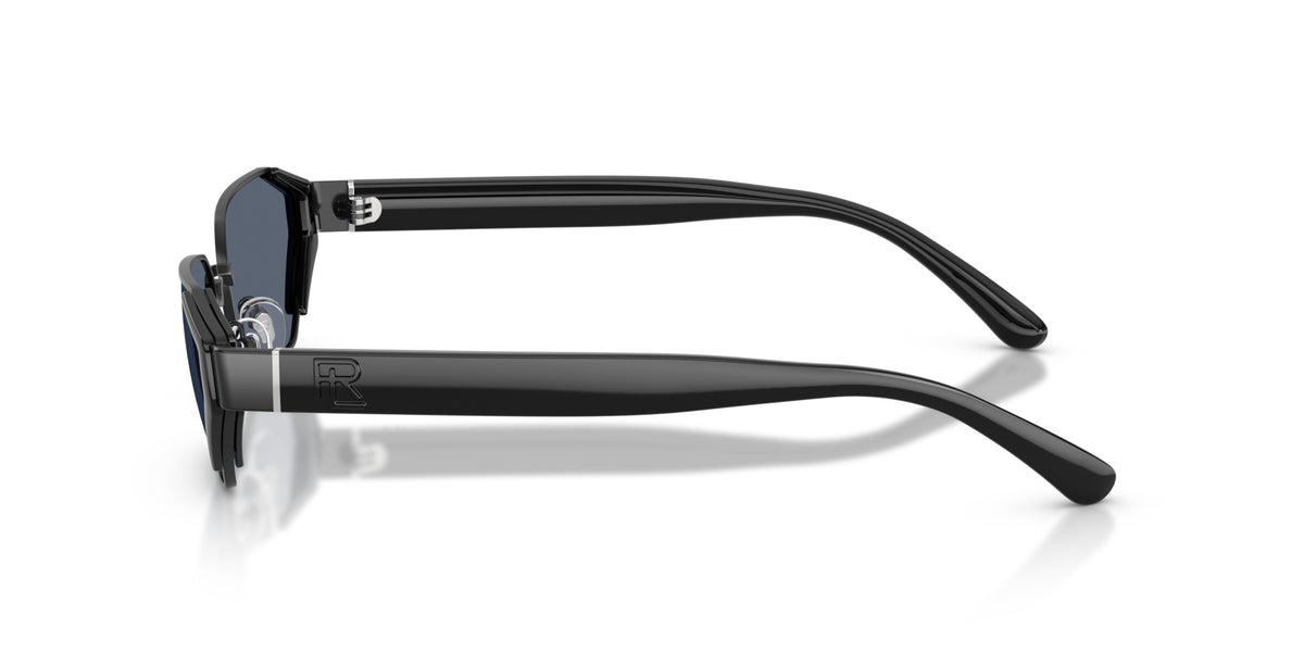 Ralph Lauren RL7094 922387 Noir semi-brillant - vue de côté