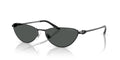 Ralph Lauren RL7095 922387 Noir brillant - vue trois-quarts