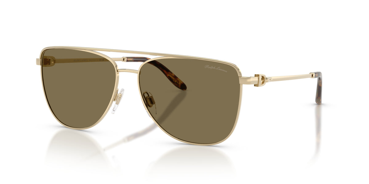 Ralph Lauren RL7096 911673 Or clair brillant - vue trois-quarts