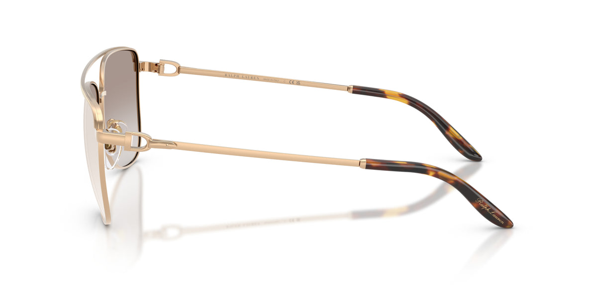 Ralph Lauren RL7096 94876E Or antique semi-brillant - vue de côté