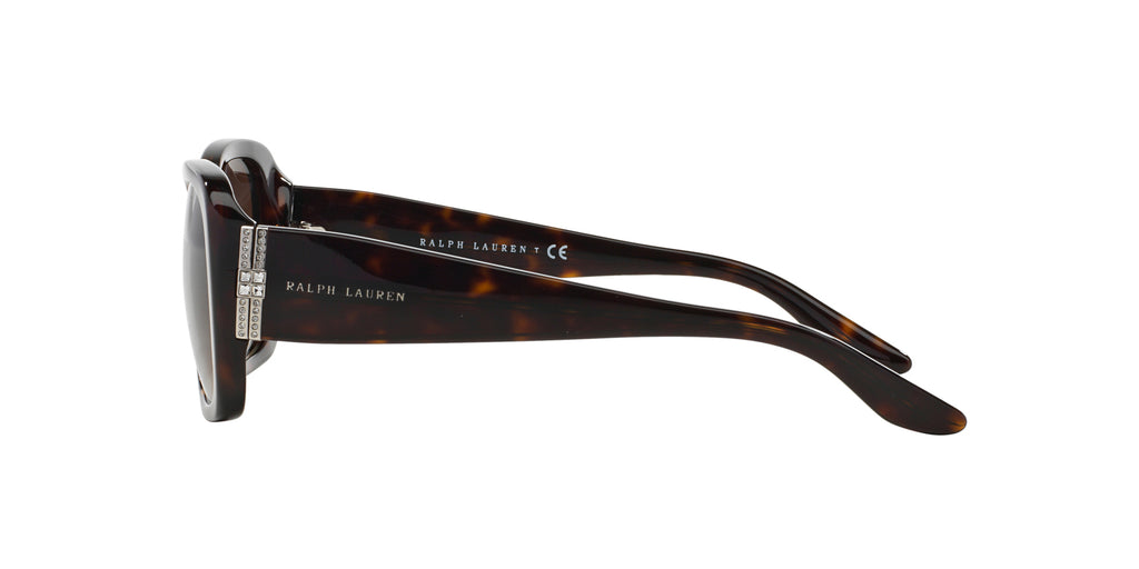 Ralph Lauren RL8127B 500313 Havane foncé brillant - vue de côté
