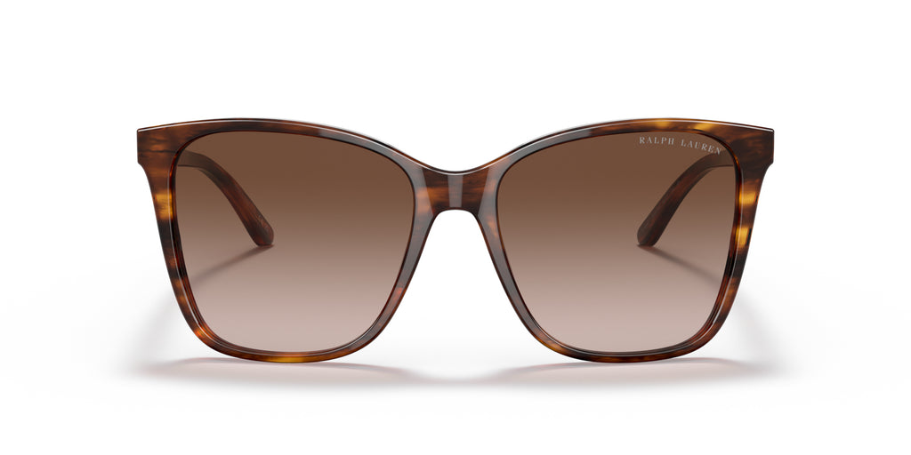 Ralph Lauren RL8201 500713 Havane rayé brillant - vue de face