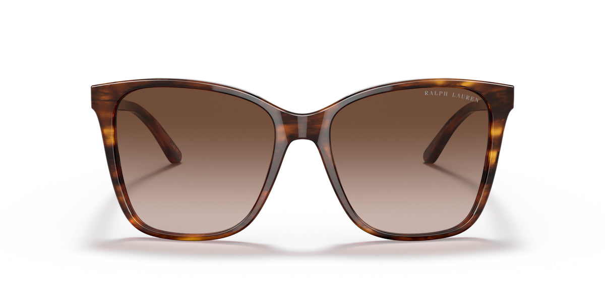 Ralph Lauren RL8201 500713 Havane rayé brillant - vue de face