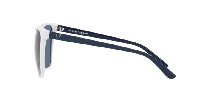 Ralph Lauren RL8201 554480 Blanc cassé brillant - vue de côté