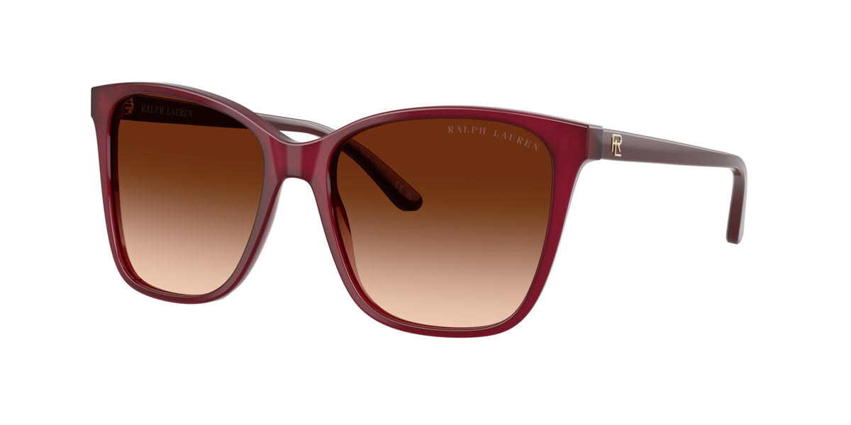 Ralph Lauren RL8201 591274 Bordeaux opalin brillant - vue trois-quarts