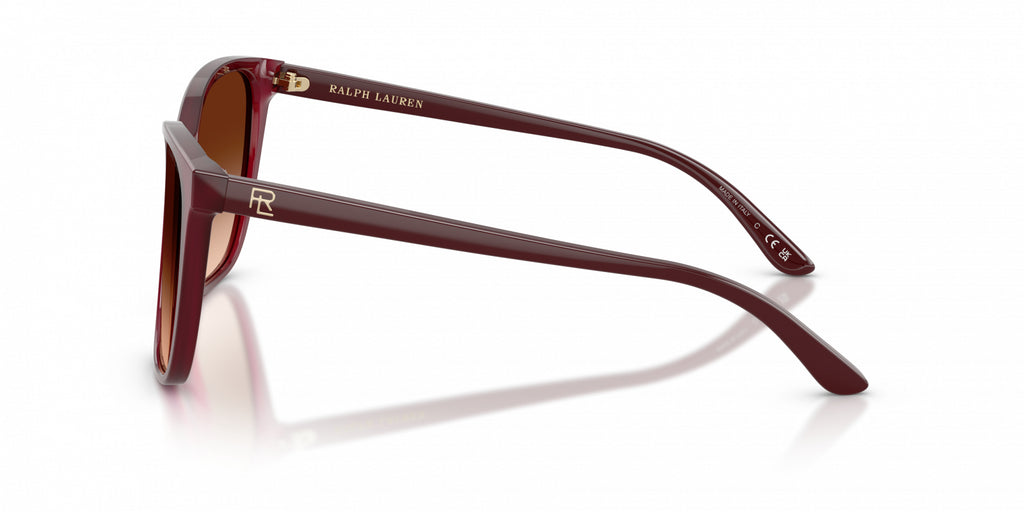 Ralph Lauren RL8201 591274 Bordeaux opalin brillant - vue de côté