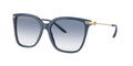 Ralph Lauren RL8209 537719 Bleu marine opalin brillant - vue trois-quarts