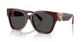 Ralph Lauren RL8221 508387 Bordeaux uni - vue trois-quarts
