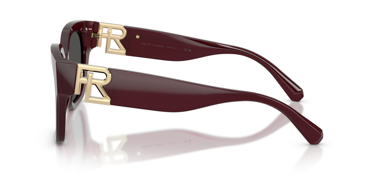 Ralph Lauren RL8221 508387 Bordeaux uni - vue de côté
