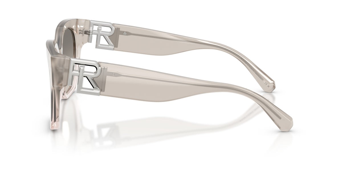 Ralph Lauren RL8221 611208 Gris transparent - vue de côté