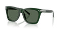 Ralph Lauren RL8235U 630471 Vert foncé laiteux - vue trois-quarts
