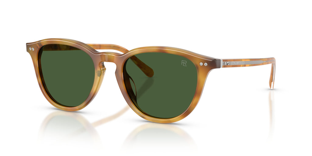 Ralph Lauren RL8241U 618571 Écaille brun clair brillante - vue trois-quarts