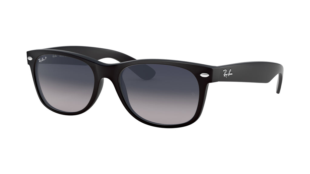 Ray-Ban RB2132 601S78 Noir mat - vue trois-quarts
